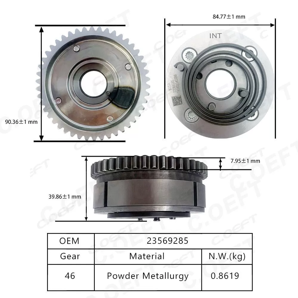 For Wuling N15A VVT timing gear (Intake) 23569285