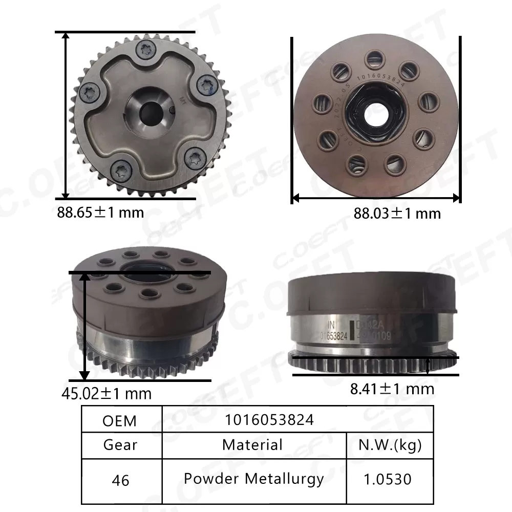 For Geely Borui 4G18 (in) New Automatic Engine Timing Camshaft Sprocket VVT Timing Gear Camshaft Actuator 1016053824