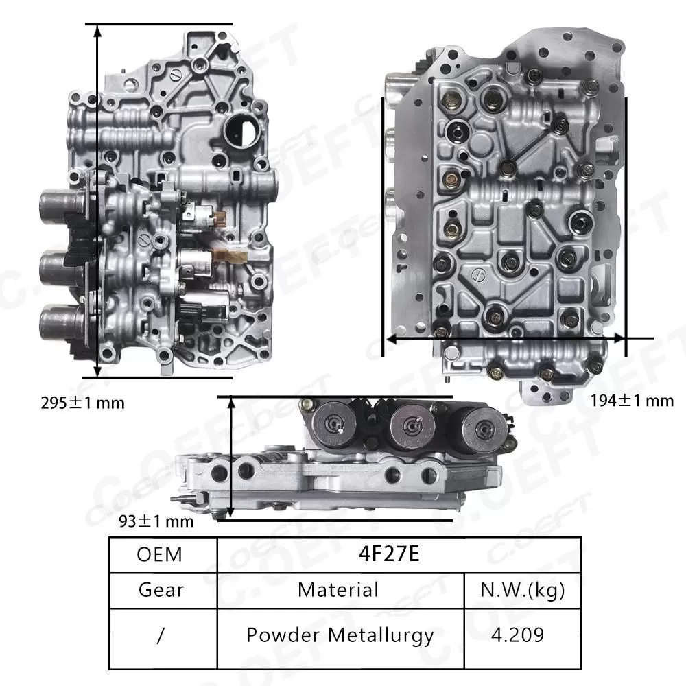 For Mazda Transmission Valve Body Assembly 4F27E