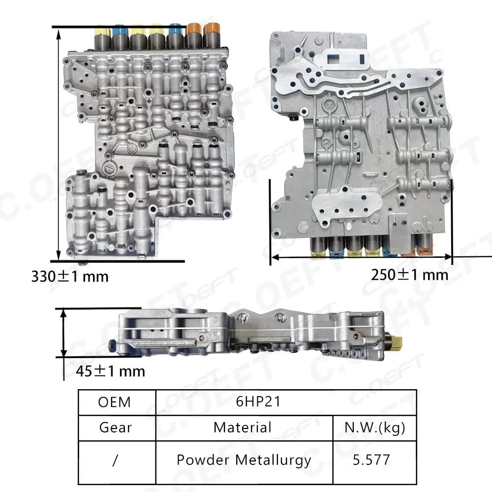 For Great Wall Transmission valve body assembly 6HP21