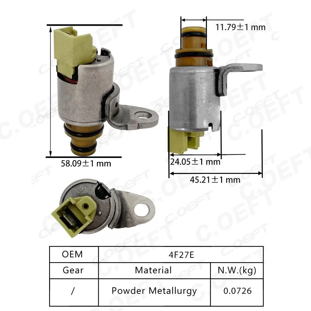For Mazda Transmission valve 4F27E