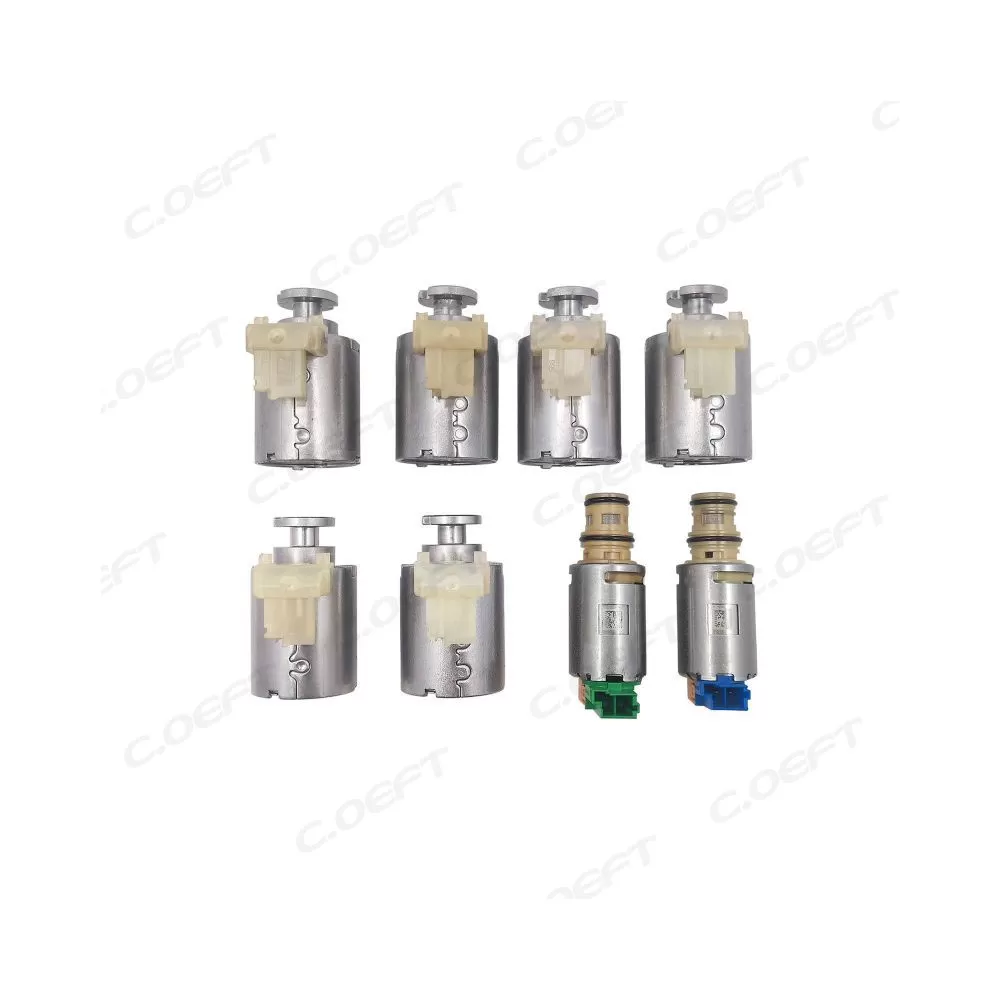 For Ford Raptor F150 Mustang 2.3 Transmission Solenoid Set 8PCS/SET 10R80 10R60