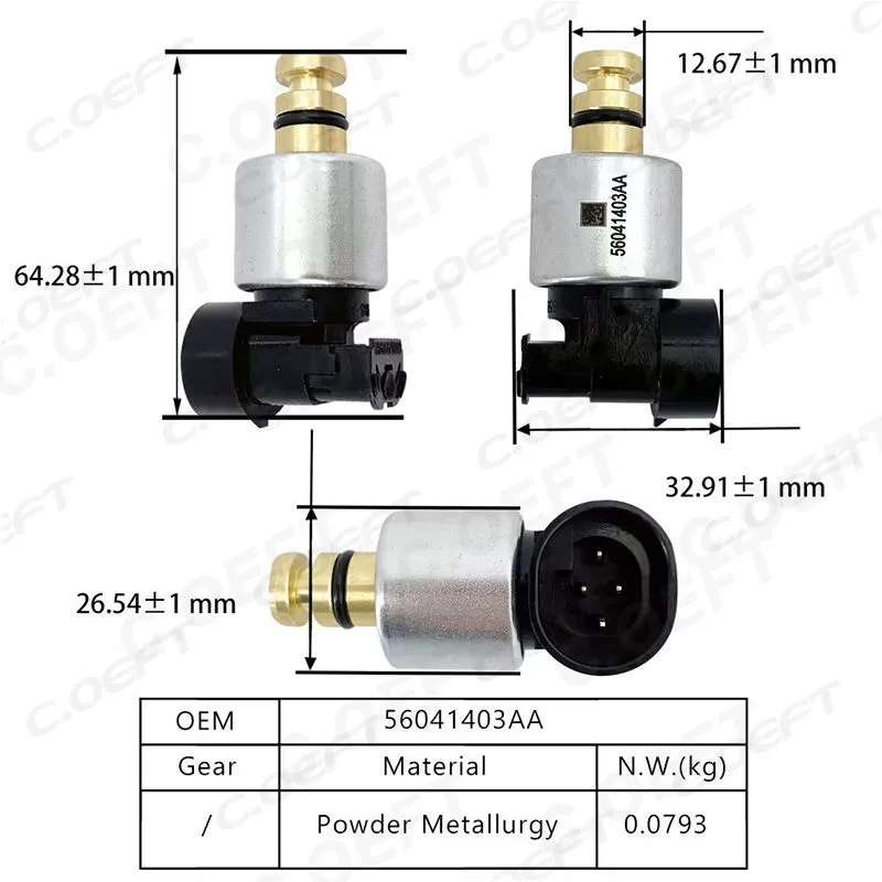 For JEEP Dodge Chrysler Gearbox Solenoid Valve 56041403AA