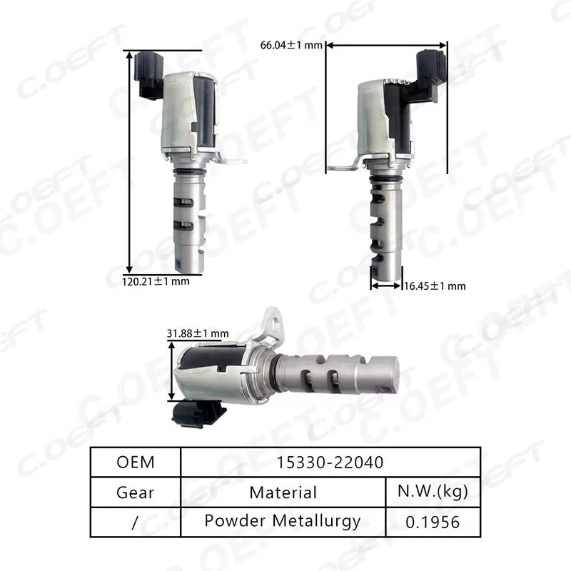 For Camry Engine Oil Control Variable Valve Timing VVT Solenoid 15330-22040