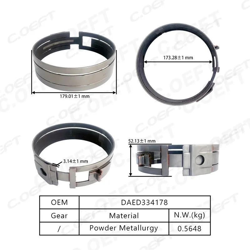 For Geely 6AT Transmission Brake Band DAED334178