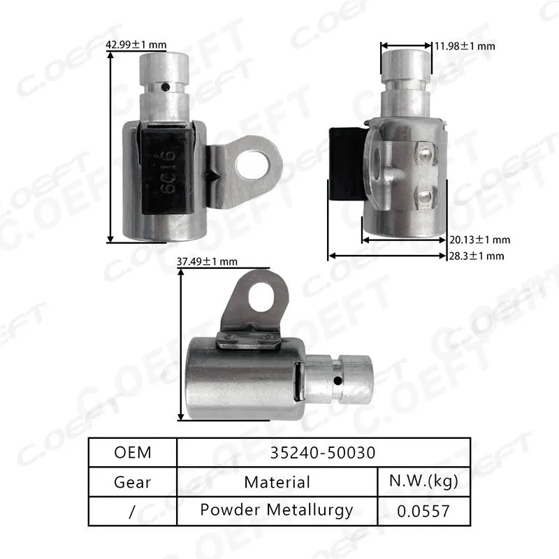 For Toyota A960E A960F Transmission Control Solenoid Valve 35240-50030