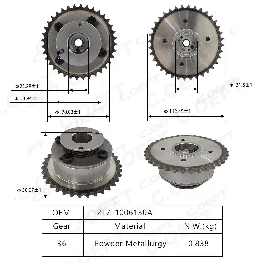 For Cheetah CT7 Xinchen 2TZ  Camshaft Adjustment Unit 2TZ-1006130A