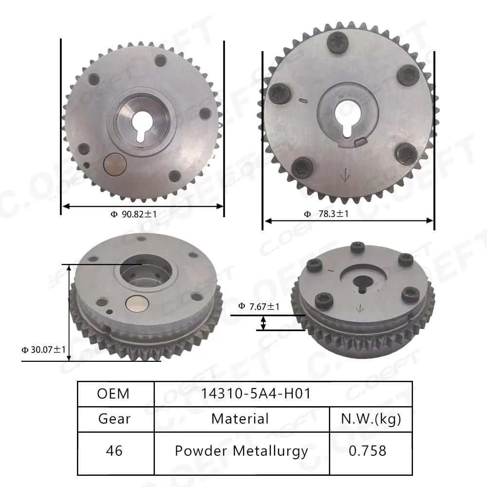 For Honda K24 2.4 Variable Valve Timing Sprocket 14310-5A4-H01