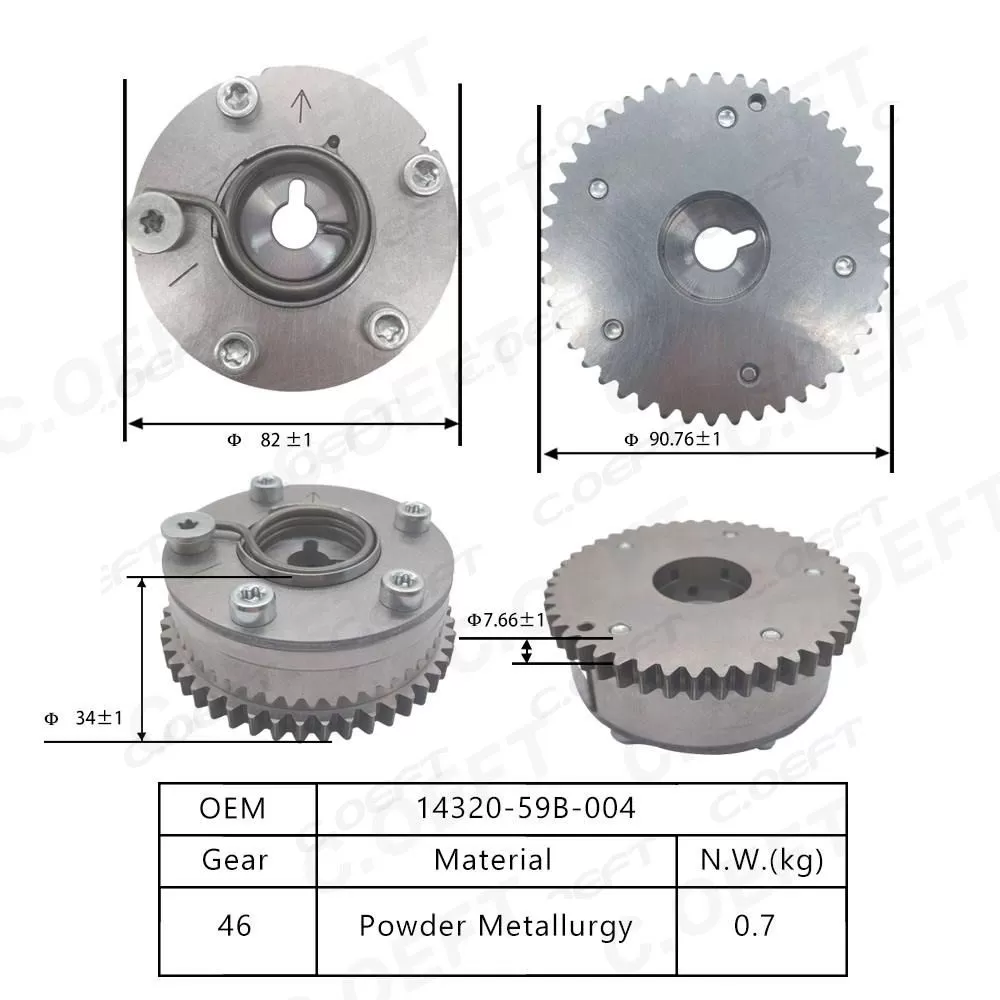Para Hongda L15B L15C 1,5 VVT engranaje de sincronización 14320-59B-004