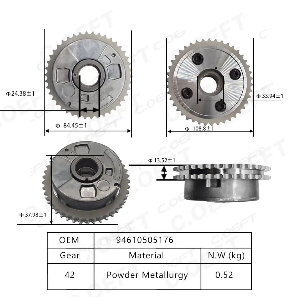 for BMW Camshaft Adjustment Unit11368684921