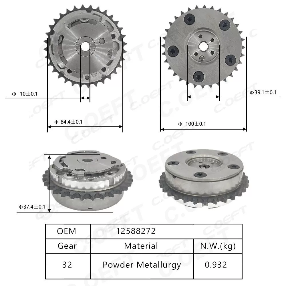For Cadillac 3.6 Camshaft Adjustment Unit 12588272