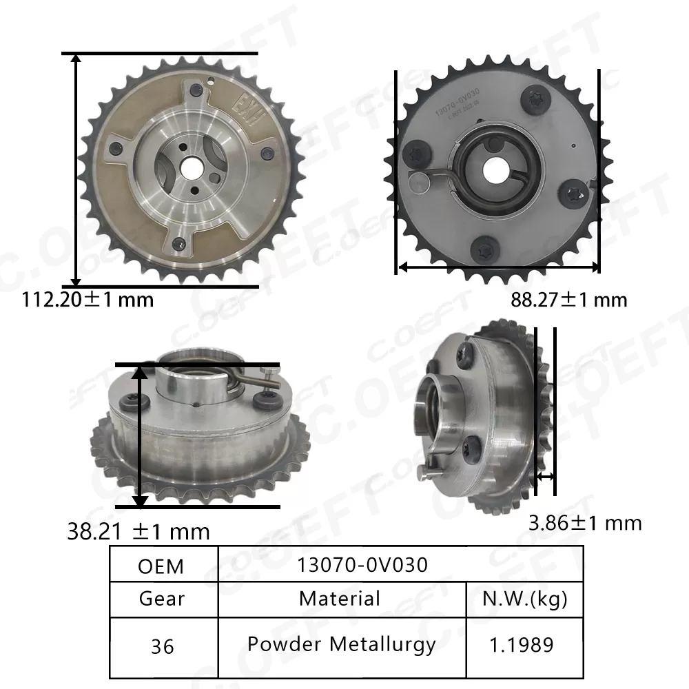 For Highlander 2.7 New Auto Parts VVT Timing Gear Camshaft Actuator 13070-0V030