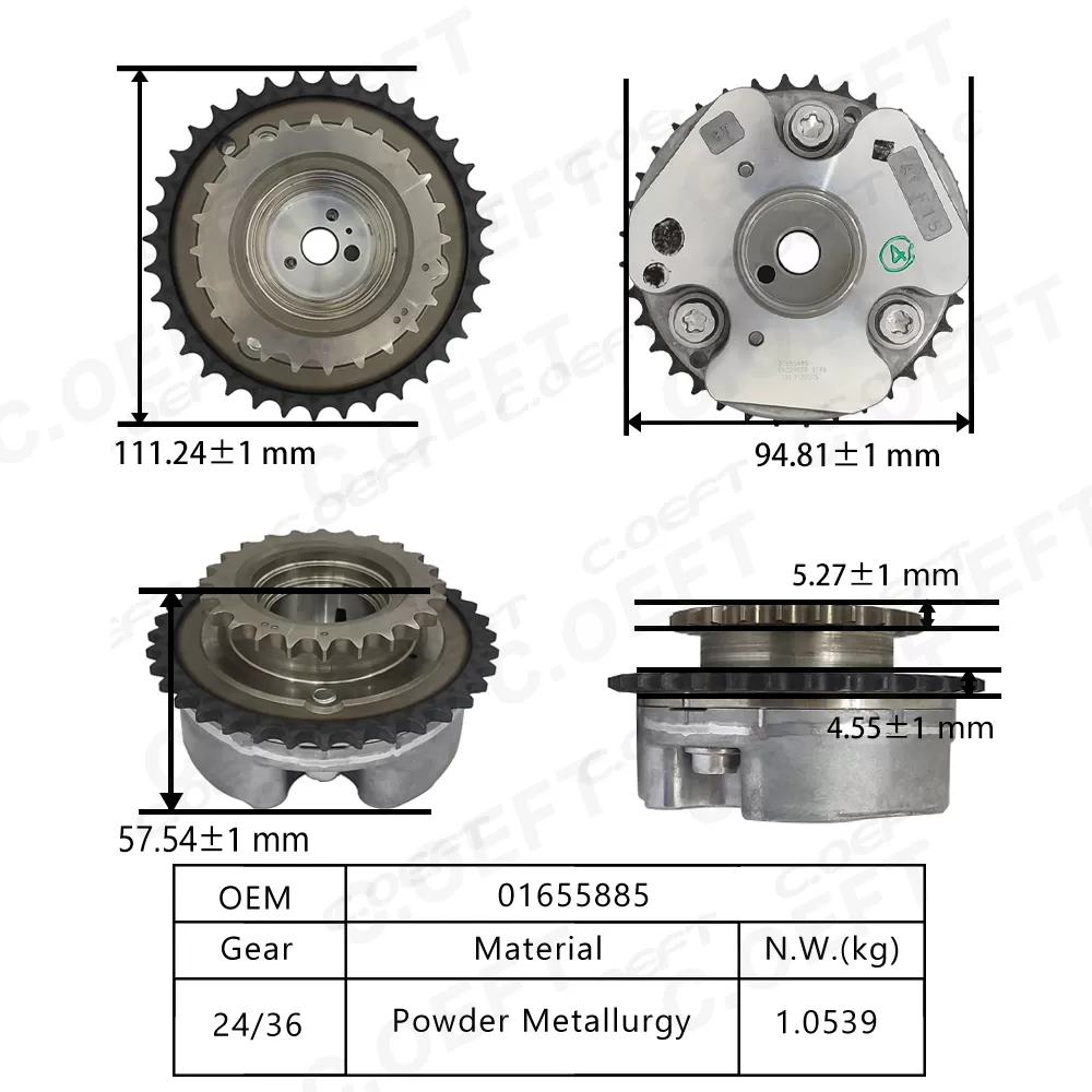 For Geely Bo Rui  Camshaft Adjustment Unit 01655885