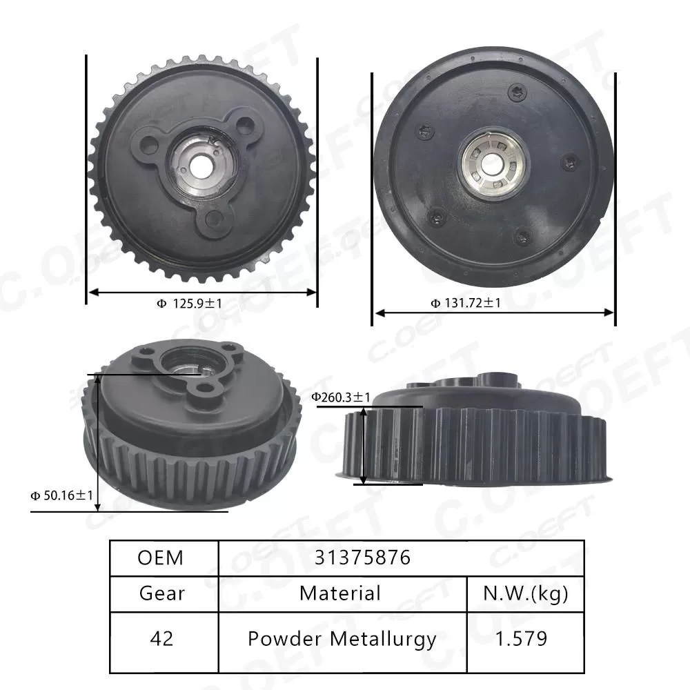 For Volvo Variable Valve  Timing Gear 31375876 31480438 32213918