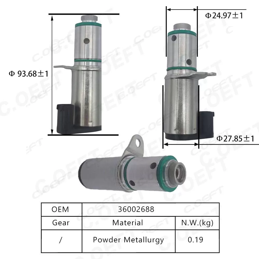 For Ford T5 Engine New Factory Wholesale Camshaft Adjuster Control Valve Engine Timing Oil Control Valve 36002688
