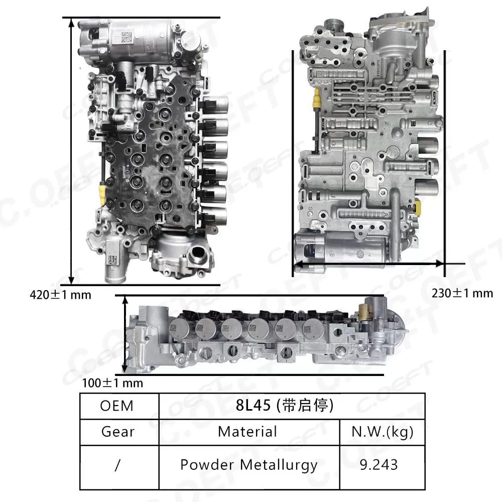 For Cadillac Transmission valve body assembly 8L45