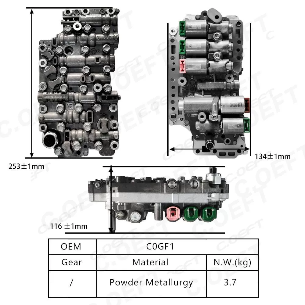 For Korean Hyundai Kia CVT Transmission valve body assembly C0GF1