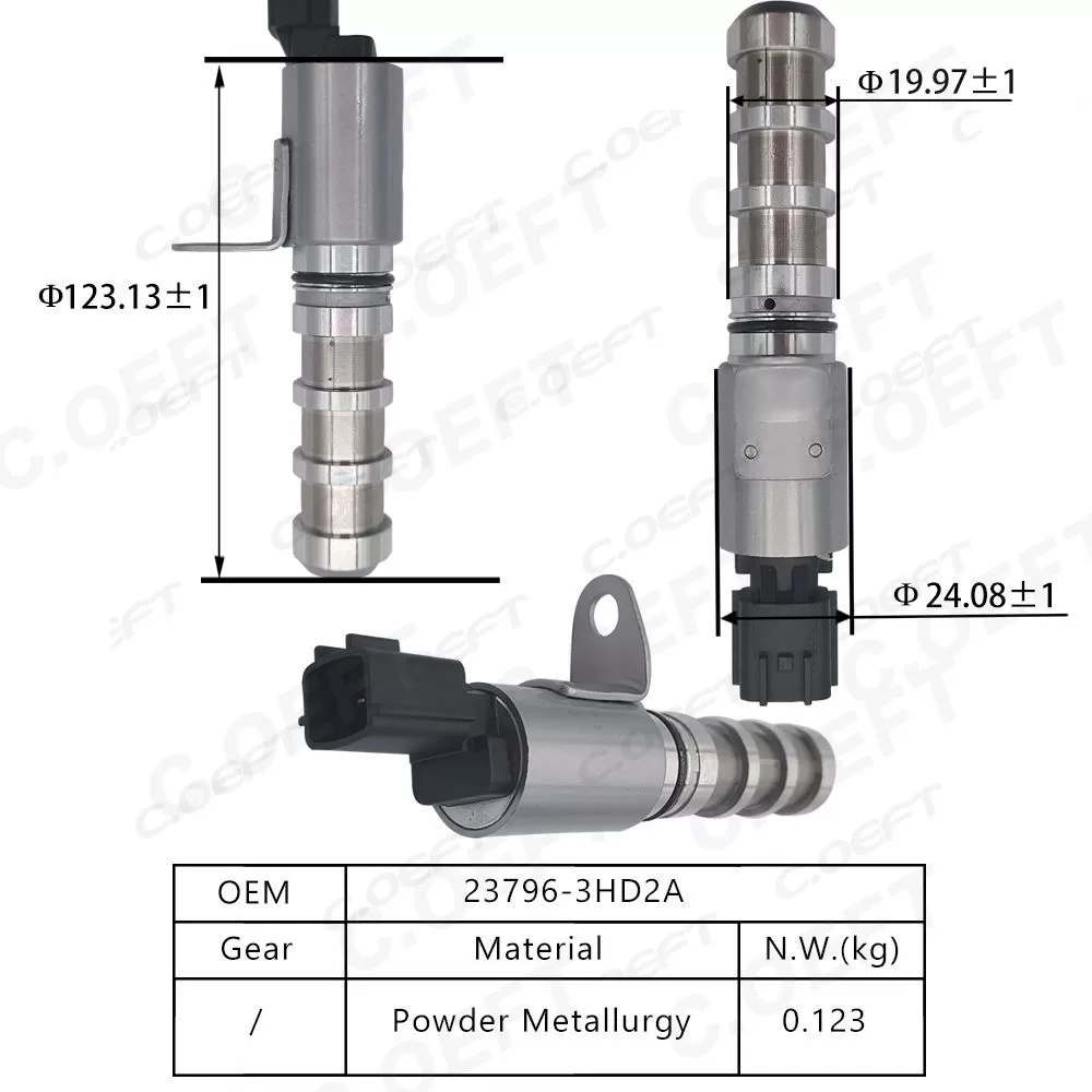 For Nissan New High Quality Camshaft Adjuster Control Valve Engine Timing Oil Control Valve 23796-3HD2A
