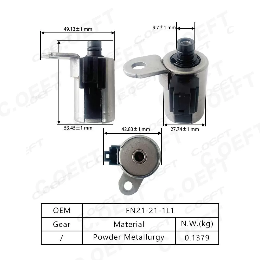 Rebuild Auto Parts Automatic Transmission Solenoid FN21-21-1L1 for Ford 4F27