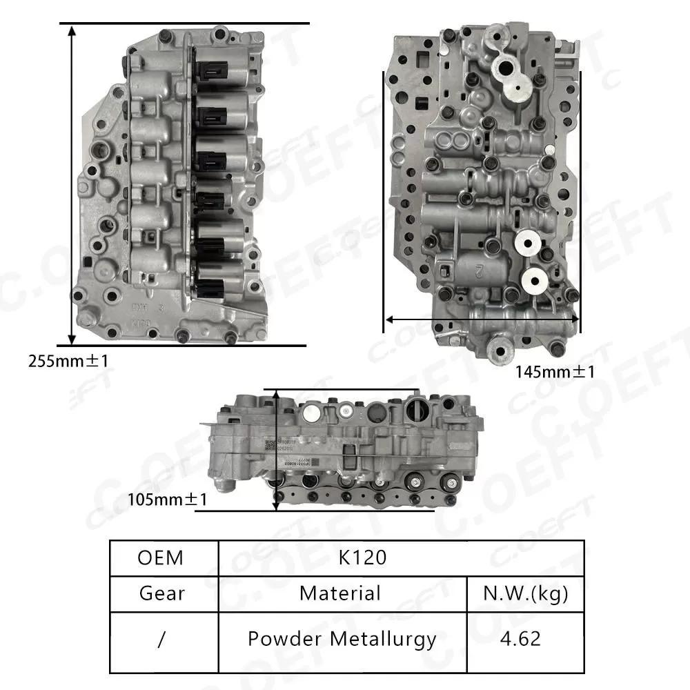 For Toyota Transmission Valve Body Assembly K120