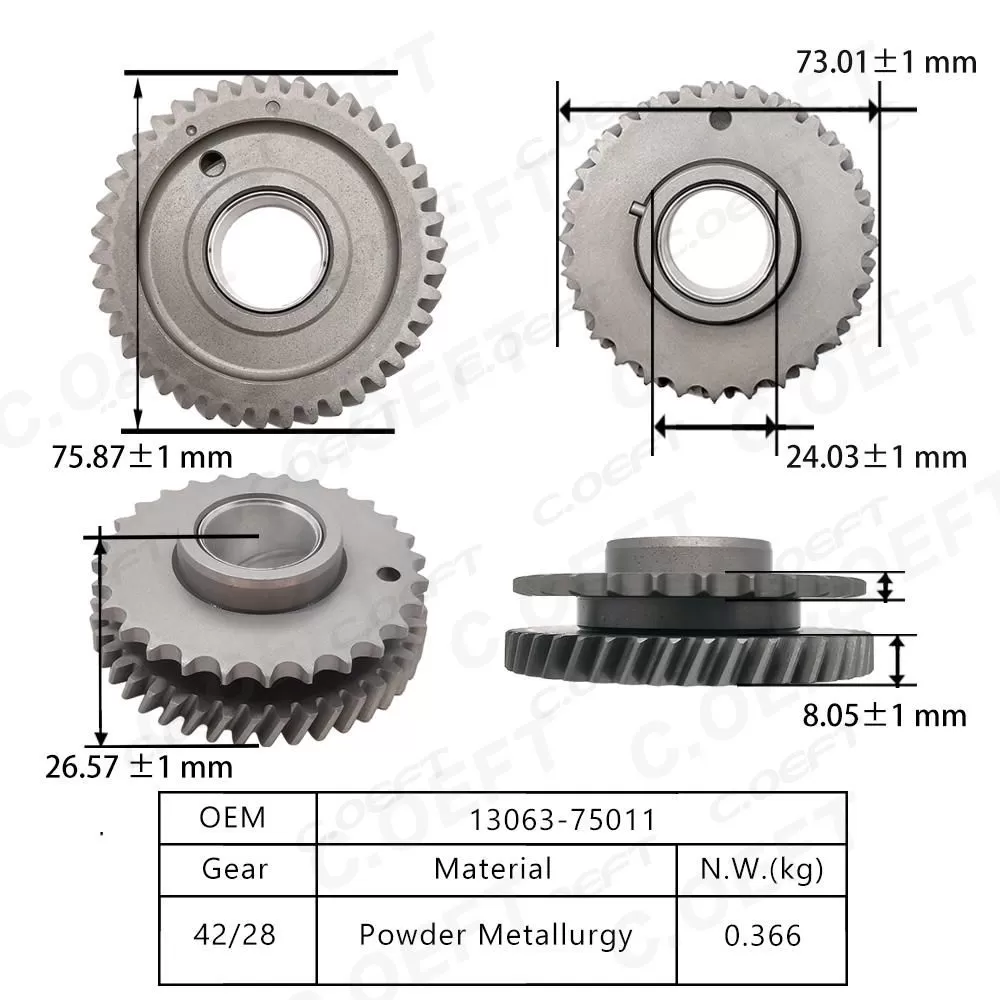 For Toyota Timing Chain Kit 13063-75011