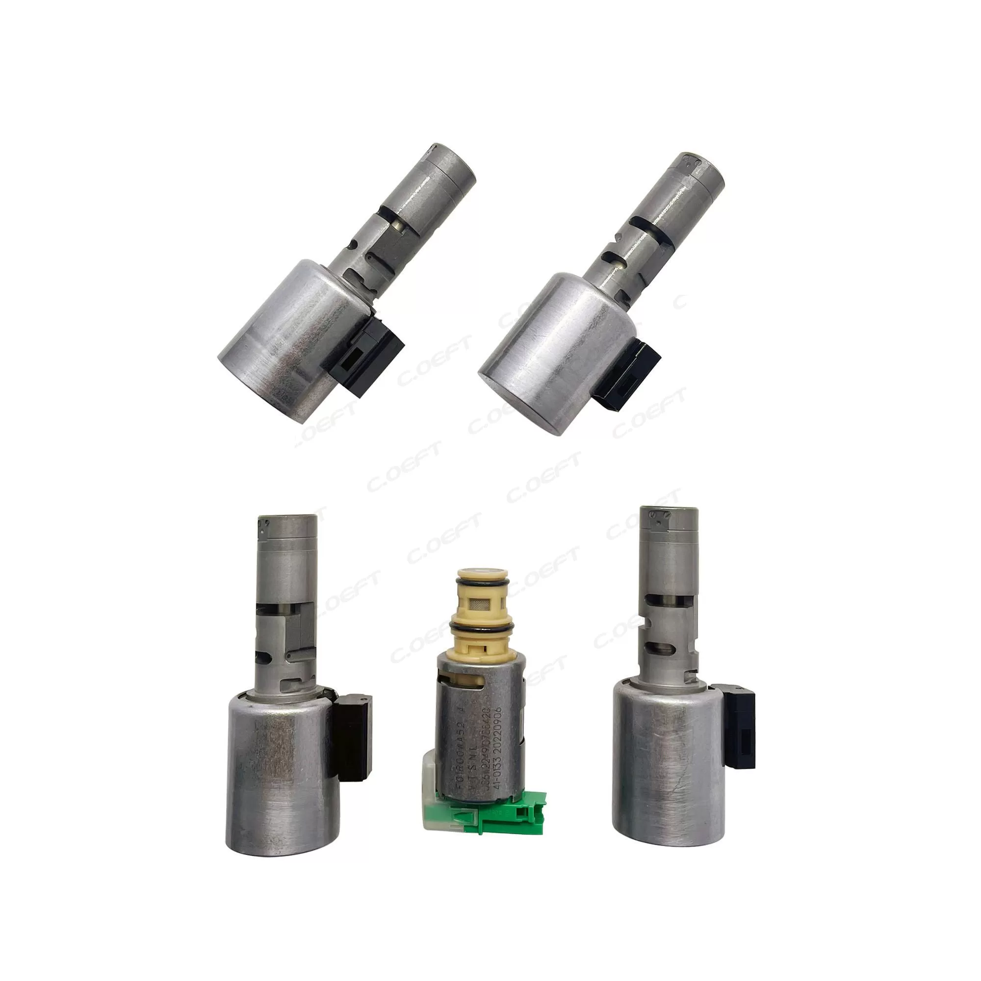 High Quality 5PCS/SET DCT255 Transmission Solenoid Valve New Generation Gear Boxes for Geely Vehicle