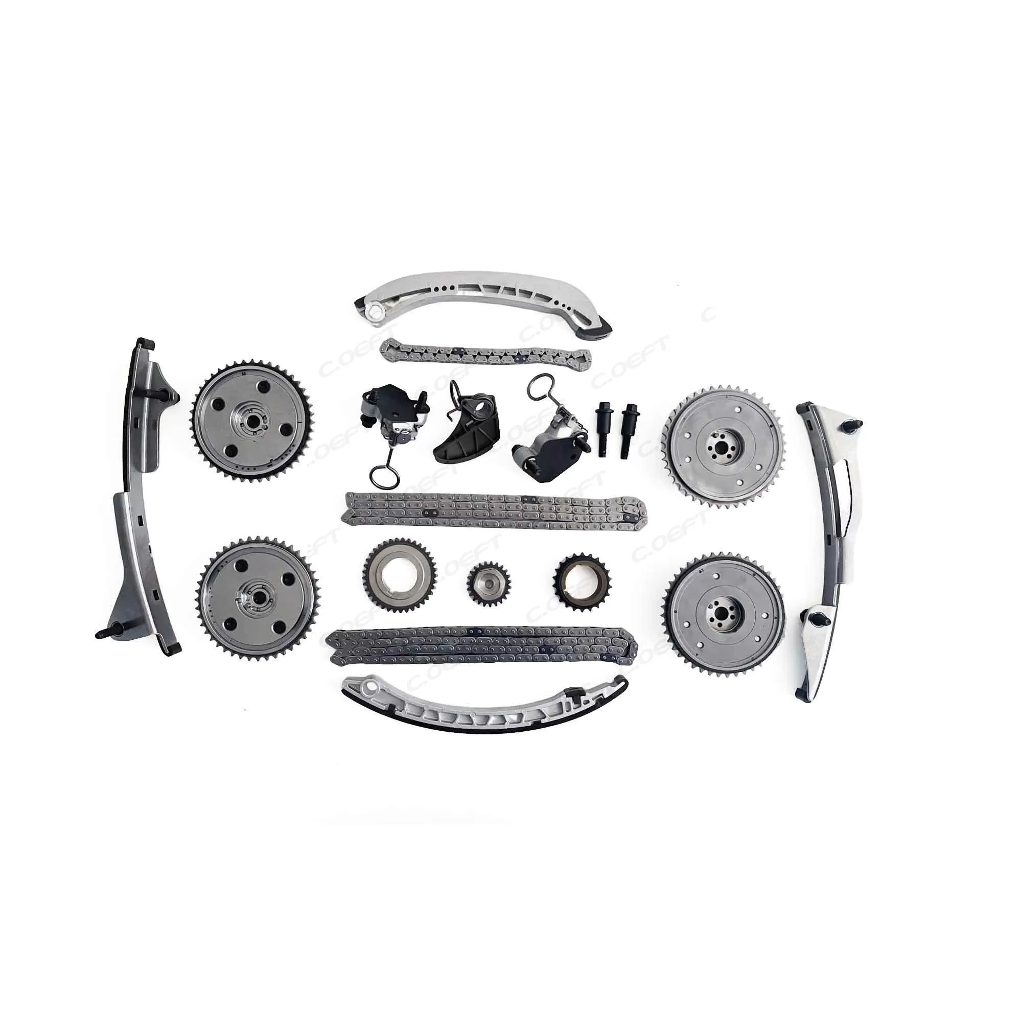 For Ford Edge Explorer Mustang Timing Chain Kit AT4Z6C255B AT4Z6256A-B ASBG-AT4Z-11 7T4Z8501B/C