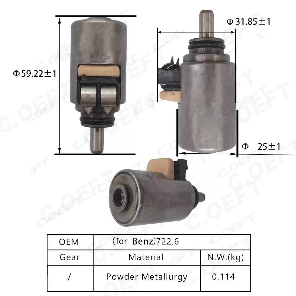 For Mercedes Benz Transmission Solenoid Valve 722.6/A1402770435