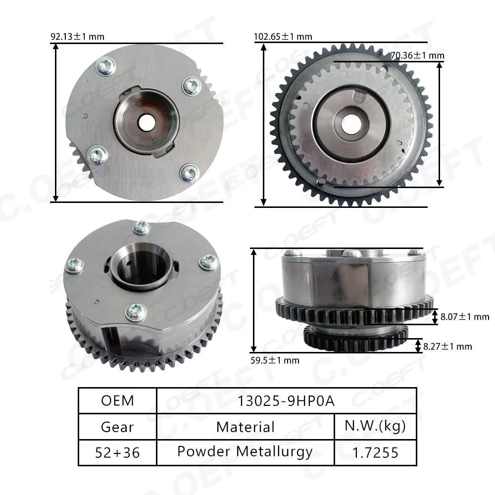 For Nissan Infiniti VQ35DD VVT Timing Gear (Intake) 13025-9HP0A