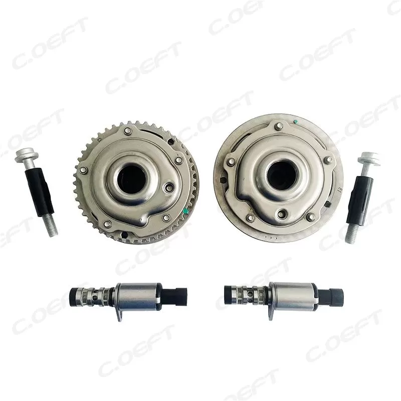 New Auto Parts VVT Timing Gear Solenoid Valve 4PCS/SET 55567048 55568386 55567050*2 for Cruze Chevrolet