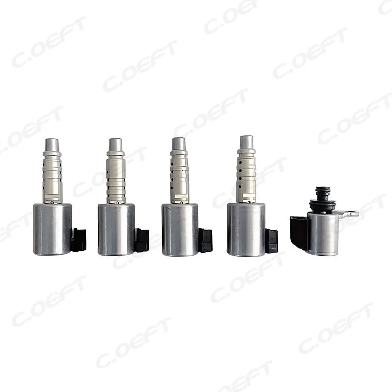 For Nissan Transmission Solenoid Set 5PCS/SET CVT  RE0F10D JF016E JF017E