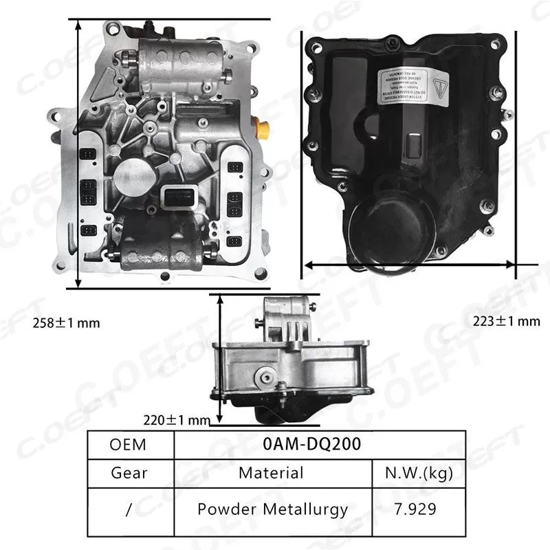 For Volkswagen Audi Transmission Control Unit TCU TCM Unit  0AM-DQ200