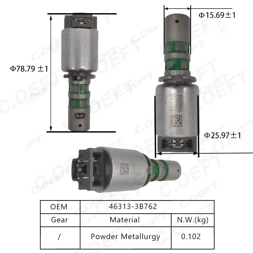 For Hyundai Kia Transmission Solenoid Valve 46313-3B762