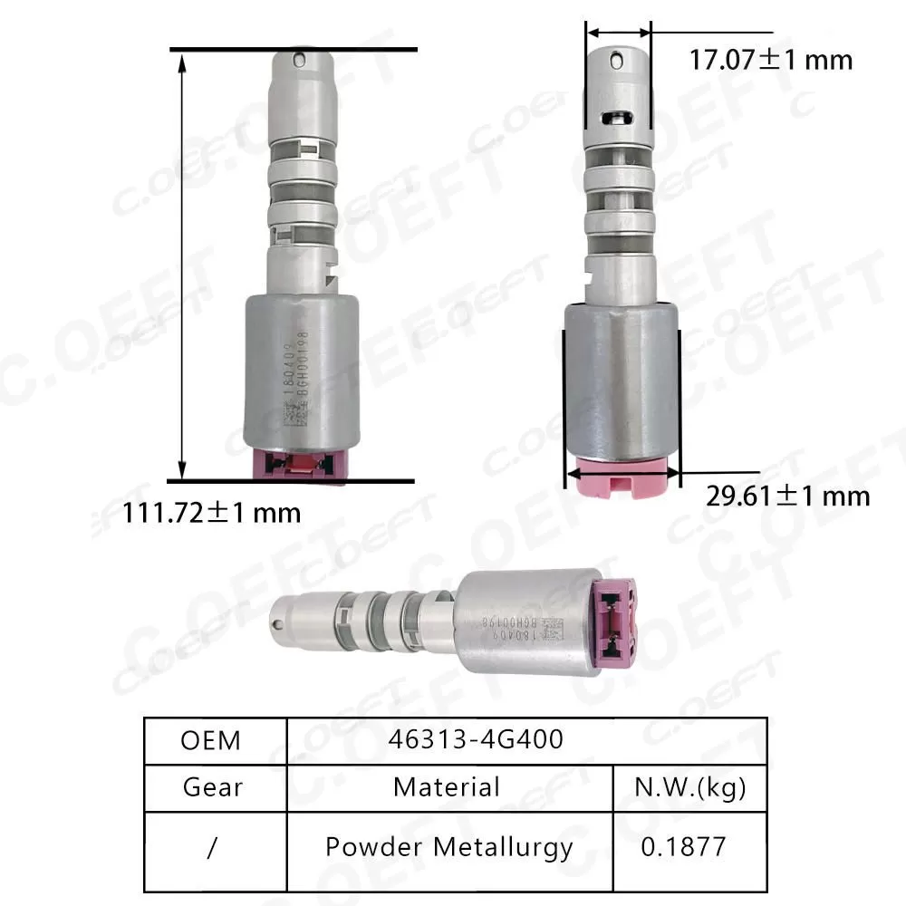 For Hyundai Kia Transmission Solenoid Valve 46313-4G400 463134G400