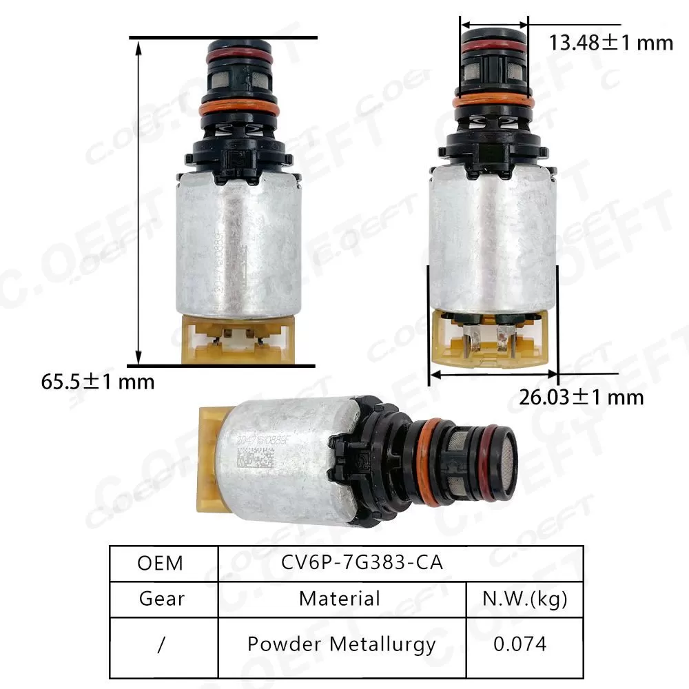 For Ford Transmission Solenoid CV6P-7G383-CA 6F35