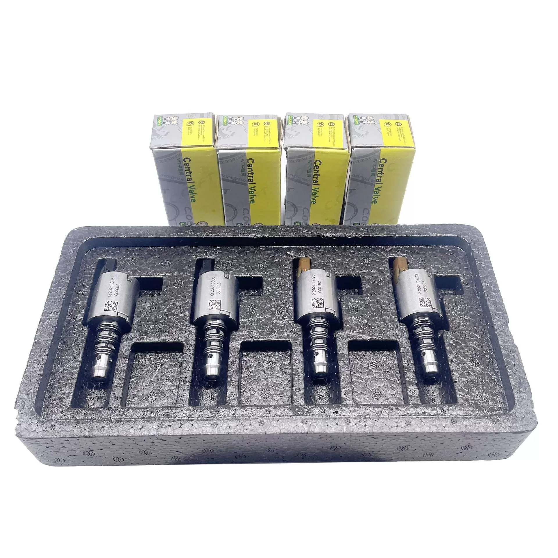 Para Volkswagen Audi juego de solenoide de transmisión DQ200 4 unids/set