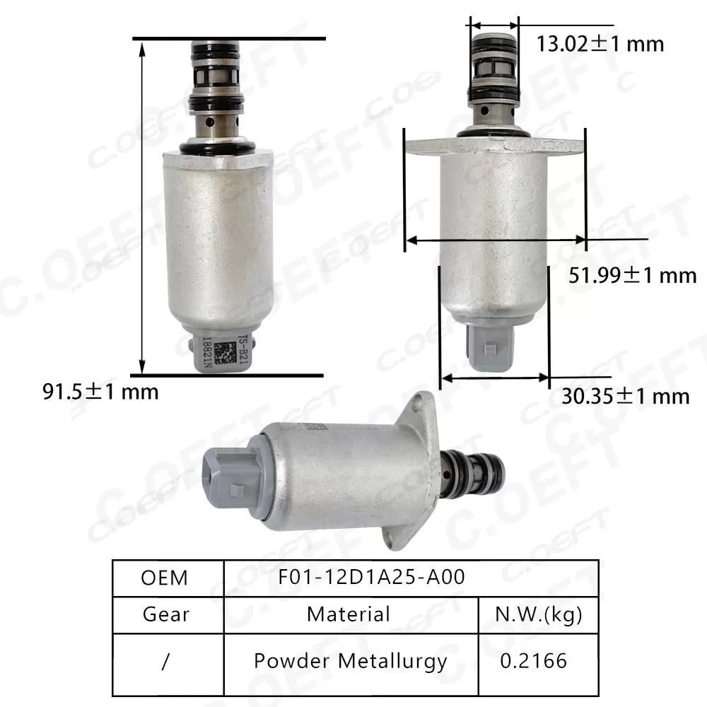 For Excavators Gear Boxes Product Auto Parts Refabricated Pilot Proportional Valve F01-12D1A25-A00 24D1A25 12J1A25 24J1A25
