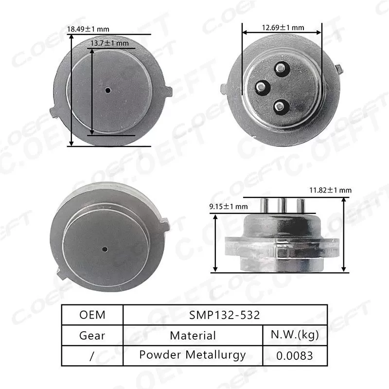 For Volkswagen DQ381/DQ500 New Domestic Transmission Pressure Sensor SMP132-532