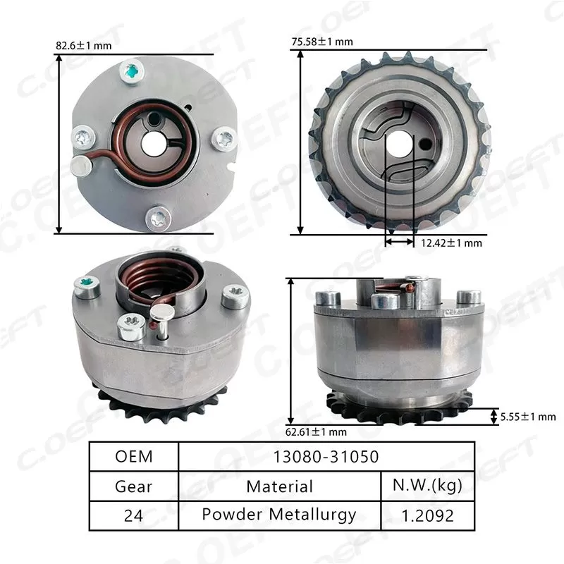 Para Toyota 2GR 1UR 3UR 3,5 4,6 VVT engranaje de distribución (escape) 13080-31050