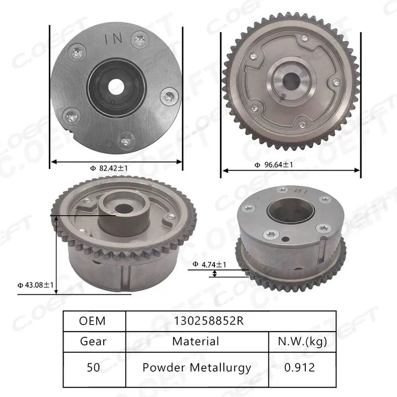 Para Renault 1,0 VVT engranaje de sincronización 13025-8852R