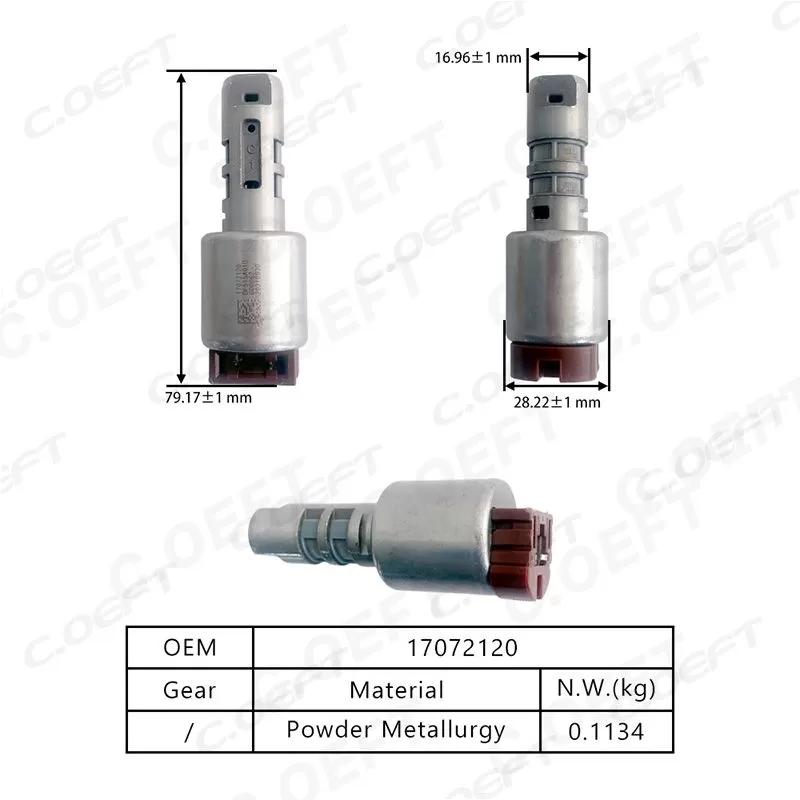 For Hyundai Transmission Solenoid Valve 17072120  DF515A01D