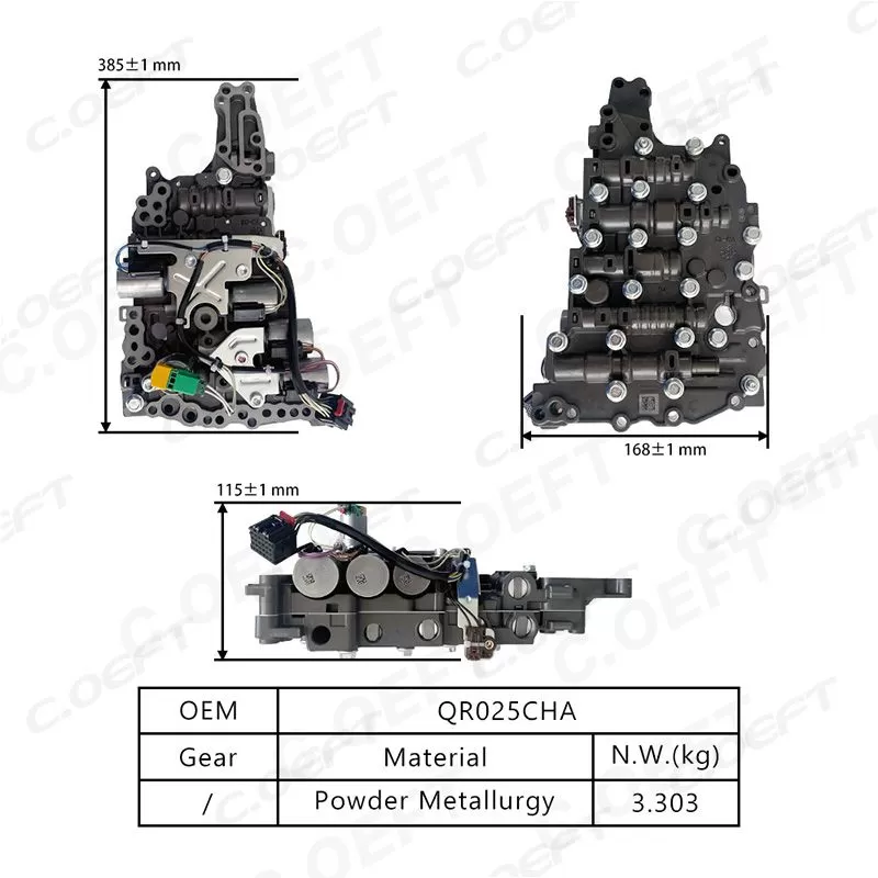 For Chery 025 Transmission valve body assembly QR025CHA