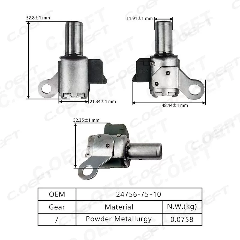 For Suzuki Transmission Valve 24756-75F10 24756-76A10