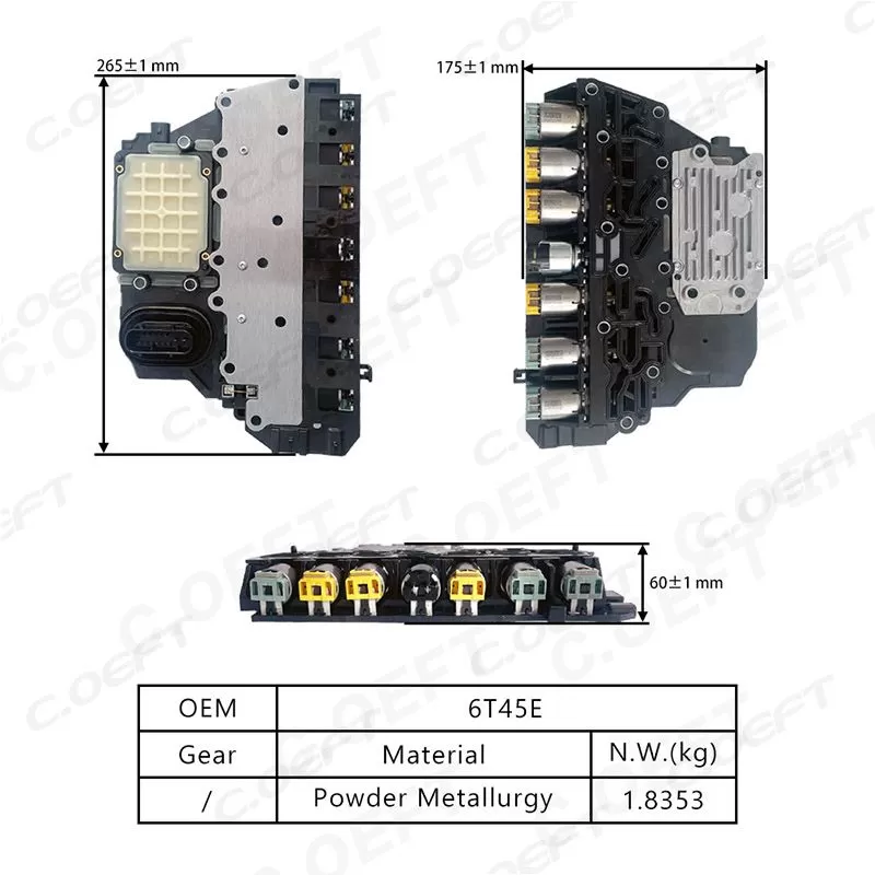 For New Regal LaCrosse and GL8 Luzun Transmission Control Unit TCU TCM 6T45 6T45E
