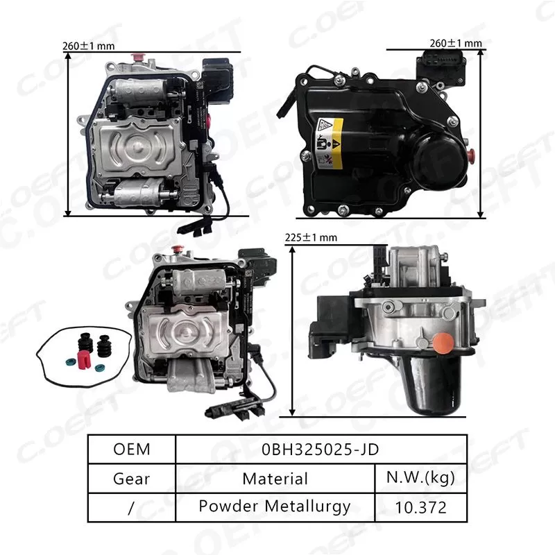 For Volkswagen DQ500 0BH Transmission Mechatronic Assembly 0BH325025-JD
