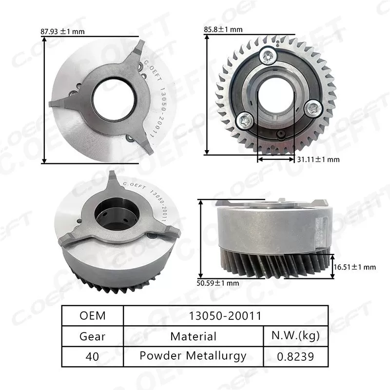 For Toyota VVT Timing Gear 13050-20011