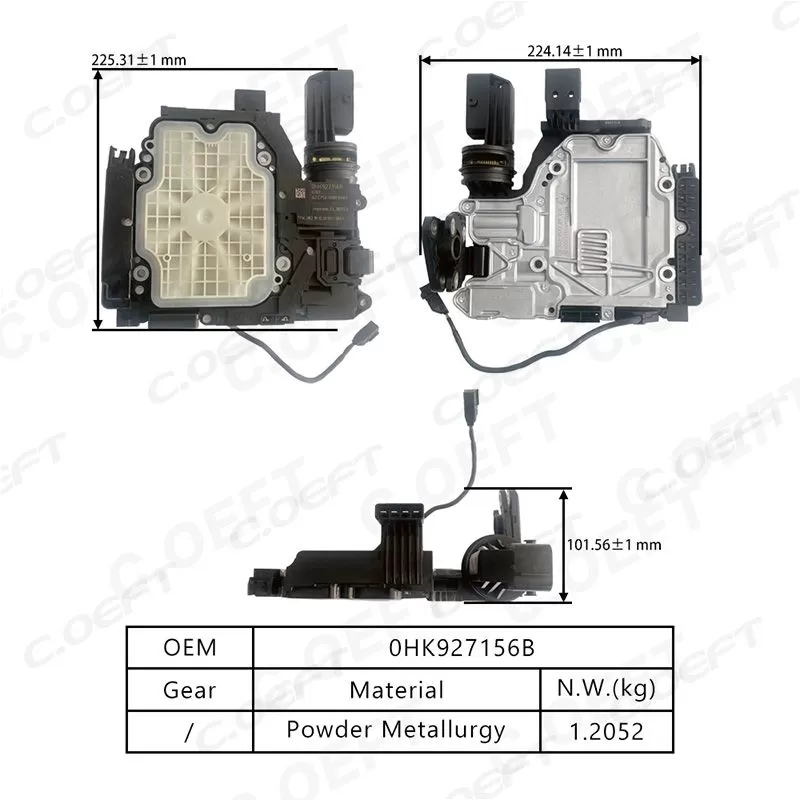 For Volkswagen Audi 0HK Transmission Control Unit TCU TCM 0HK927156B