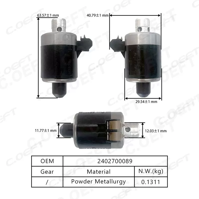 For Mercedes-Benz 722.6 Transmission Solenoid valve 2402700089