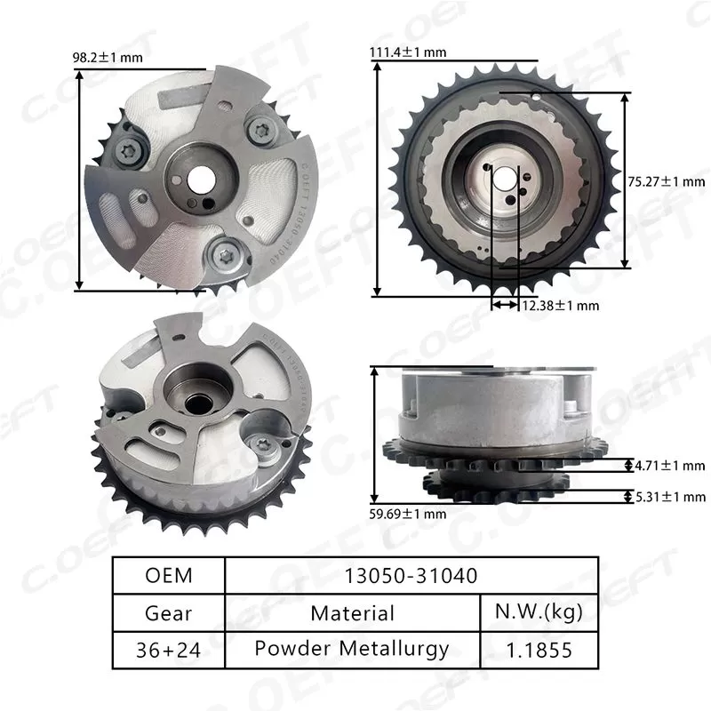 For Toyota Crown 3.0 VVT Timing Gear(Intake)13050-31040