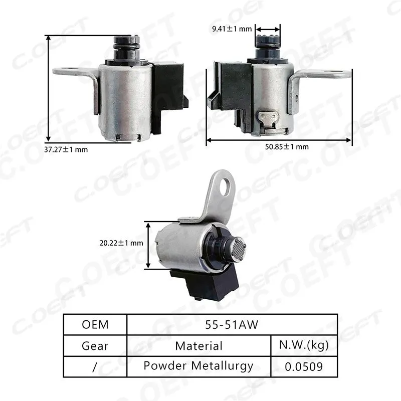 For Toyota Transmission Solenoid Valve 55-51AW